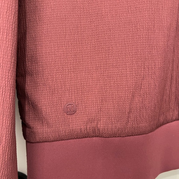 Lululemon bomber jacket - maroon - Picture 2 of 3